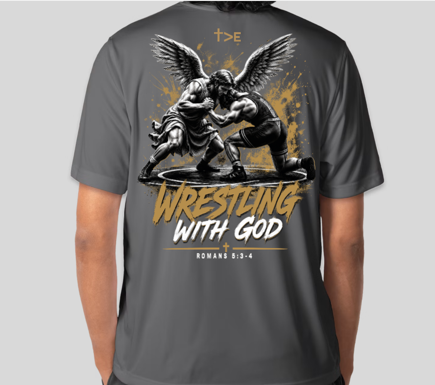 Special Edition — Wrestling With God Dark Navy front